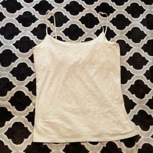 Size XL Red Camel oatmeal heather colored bra camisole